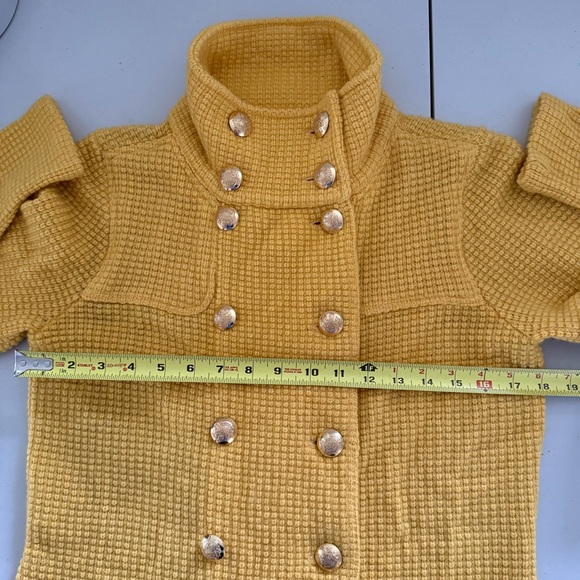 RALPH LAUREN Chic Wool-Blend Knit Sweater Coat Women’s Size Medium - Picture 7 of 7